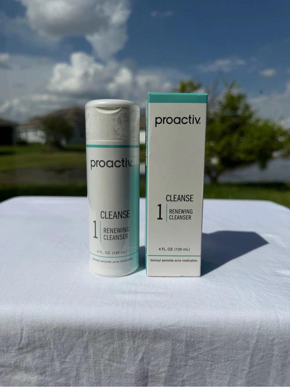 Proactiv Step 1 Renewing Cleanser 4 oz Benzoyl Peroxide Acne Wash New